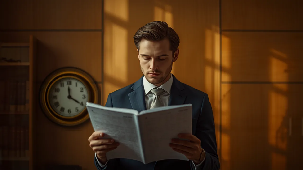 CEO reviewing calendar with highlighted time blocks showing hidden hours recovered through audit process